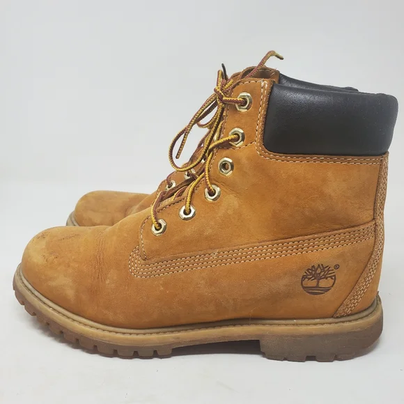 TIMBERLAND Waterville Nubuck Waterproof Ankle Boots Size 8.5 - Picture 4 of 9